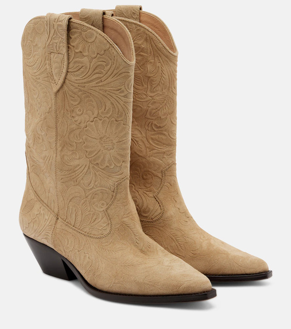  Isabel Marant Isabel Marant Duerto Suede Cowboy Boots 