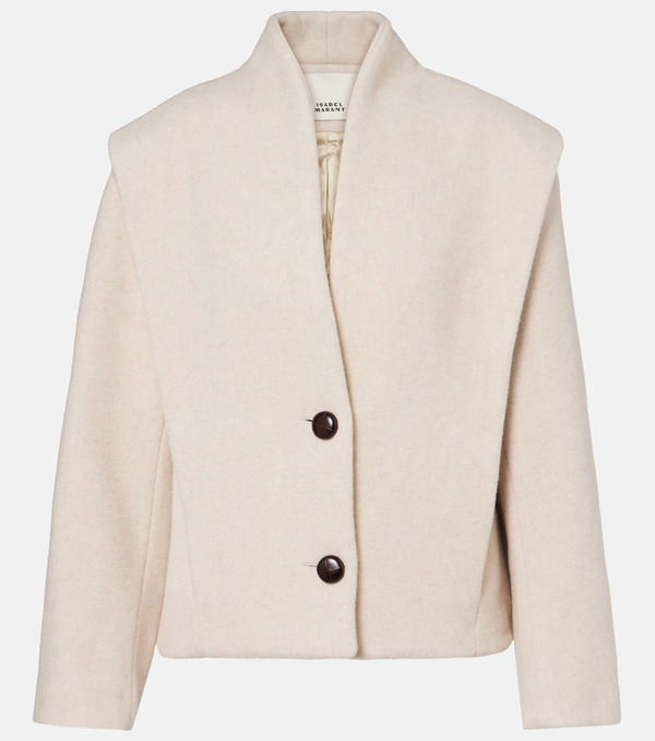  Isabel Marant Isabel Marant Dyogo Wool-blend Jacket 