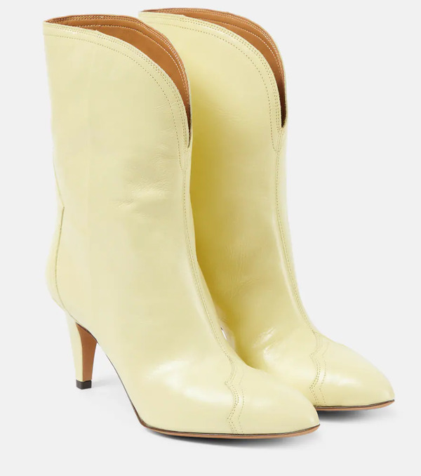  Isabel Marant Isabel Marant Dytho Leather Ankle Boots 