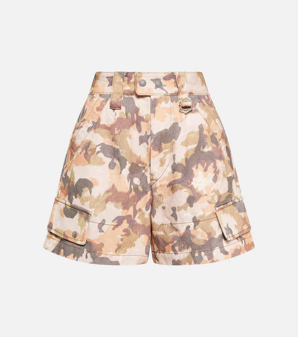  Isabel Marant Isabel Marant Eliano High-rise Denim Shorts 