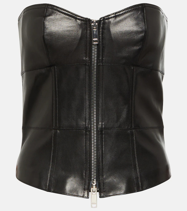  Isabel Marant Isabel Marant Etna Leather Bustier 