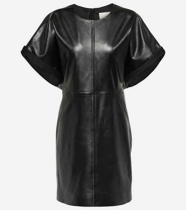  Isabel Marant Isabel Marant Faustilia Leather Minidress 