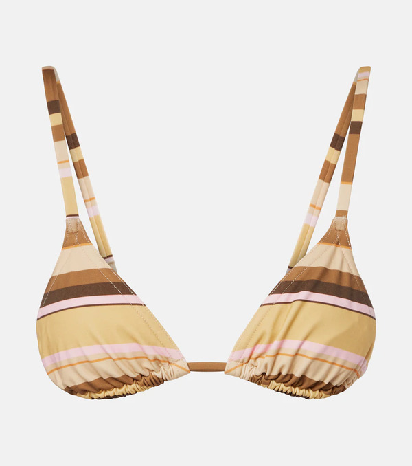  Isabel Marant Isabel Marant Feride Striped Triangle Bikini Top 