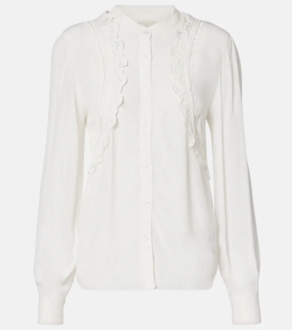  Isabel Marant Isabel Marant Filippa Broderie Anglaise Top 