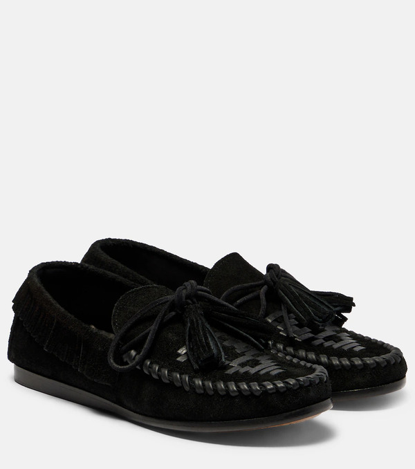  Isabel Marant Isabel Marant Fitza Fringed Suede Moccasins 