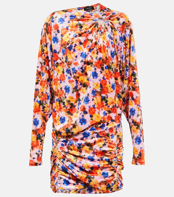  Isabel Marant Isabel Marant Floral Print Minidress 