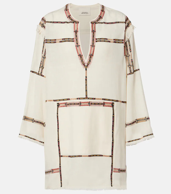  Isabel Marant Isabel Marant Freya Silk Minidress 
