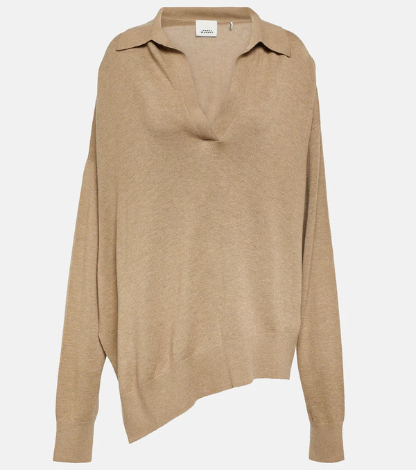  Isabel Marant Isabel Marant Giliane Wool-blend Jersey Sweater 