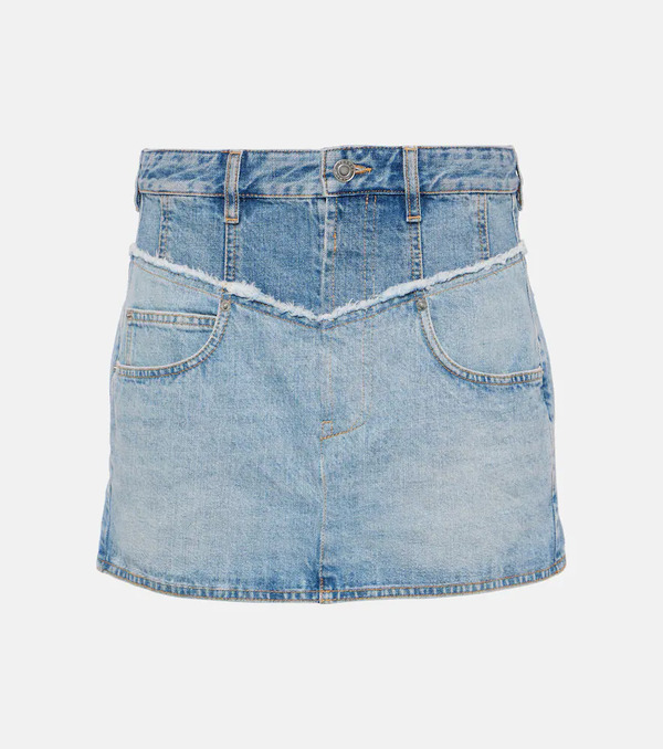  Isabel Marant Isabel Marant High-rise Denim Miniskirt 