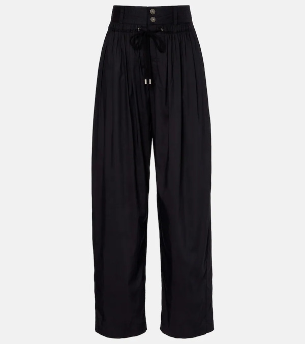  Isabel Marant Isabel Marant Inaya High-rise Wide-leg Pants 