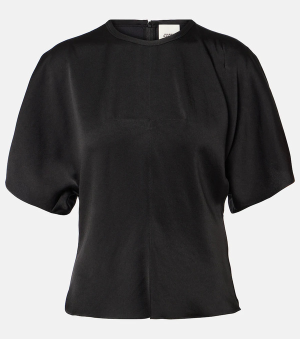  Isabel Marant Isabel Marant Karlita Satin Top 