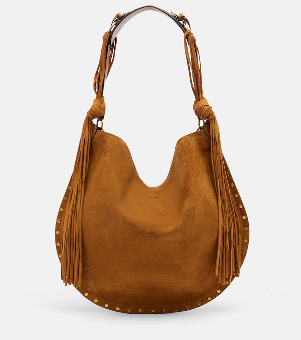  Isabel Marant Isabel Marant Oskan Soft Large Suede Shoulder Bag 