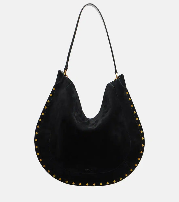  Isabel Marant Isabel Marant Oskan Soft Medium Suede Shoulder Bag 