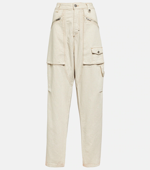  Isabel Marant Isabel Marant Paciane Wide-leg Cargo Jeans 