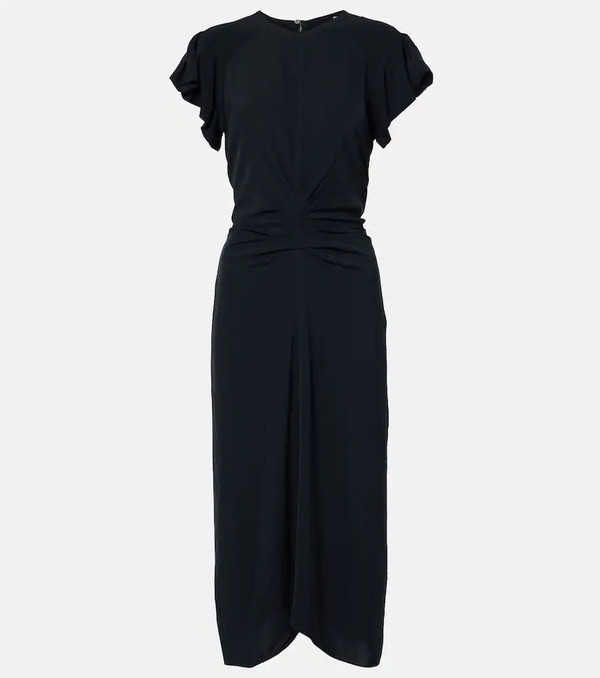  Isabel Marant Isabel Marant Ruched Midi Dress 