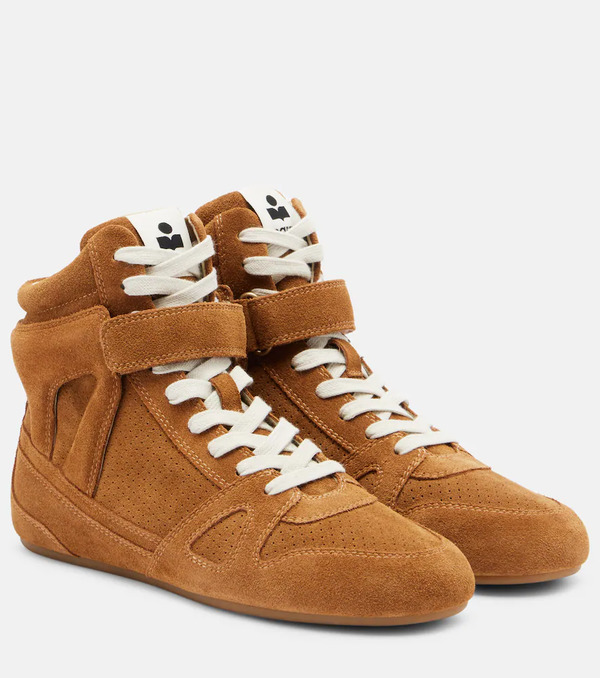  Isabel Marant Isabel Marant Senny Suede High-top Sneakers 