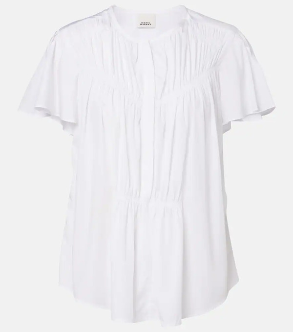  Isabel Marant Isabel Marant Synda Gathered Top 