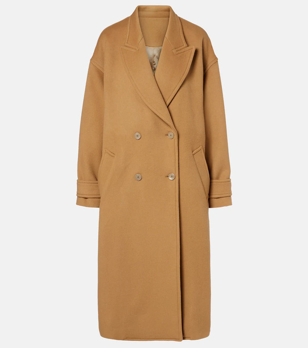  Isabel Marant Isabel Marant Winry Wool And Cashmere-blend Coat 