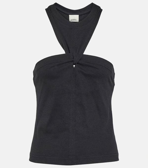  Isabel Marant Isabel Marant Zineba Cotton Jersey Top 