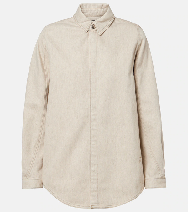  Jacquemus Jacquemus Amelo De-nimes Denim Shirt 