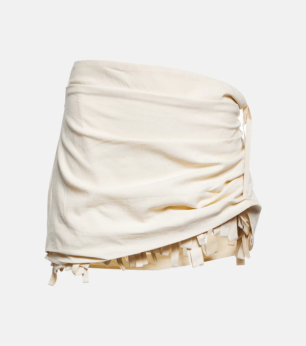  Jacquemus Jacquemus Artichaut Ruffled Miniskirt 