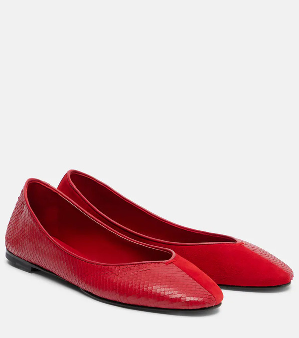  Jacquemus Jacquemus Ballerines Leather Ballet Flats 