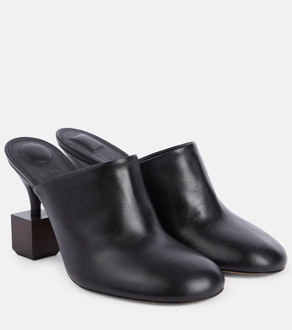  Jacquemus Jacquemus Bisou 90 Leather Mules 