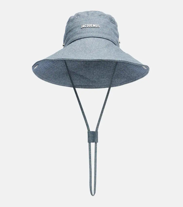  Jacquemus Jacquemus Bob De-nimes Denim Bucket Hat 
