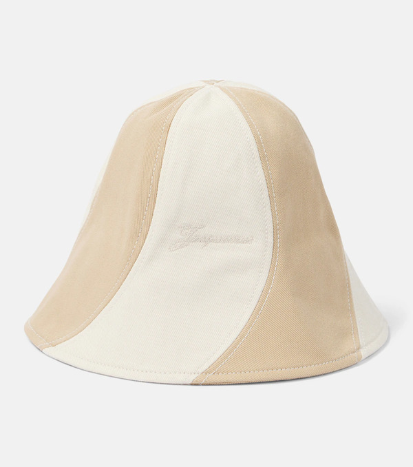  Jacquemus Jacquemus Bob Gelato Canvas Bucket Hat 
