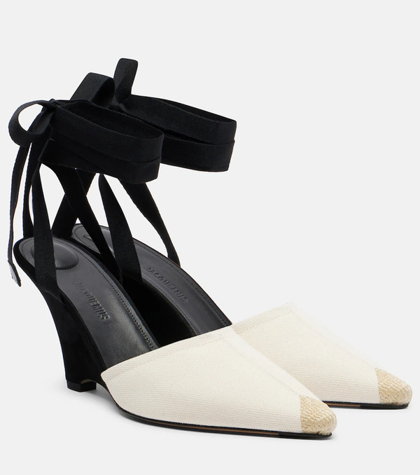  Jacquemus Jacquemus Canvas Wedges 
