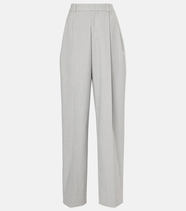 Jacquemus Jacquemus Curzio Mid-rise Jersey Wide-leg Pants 