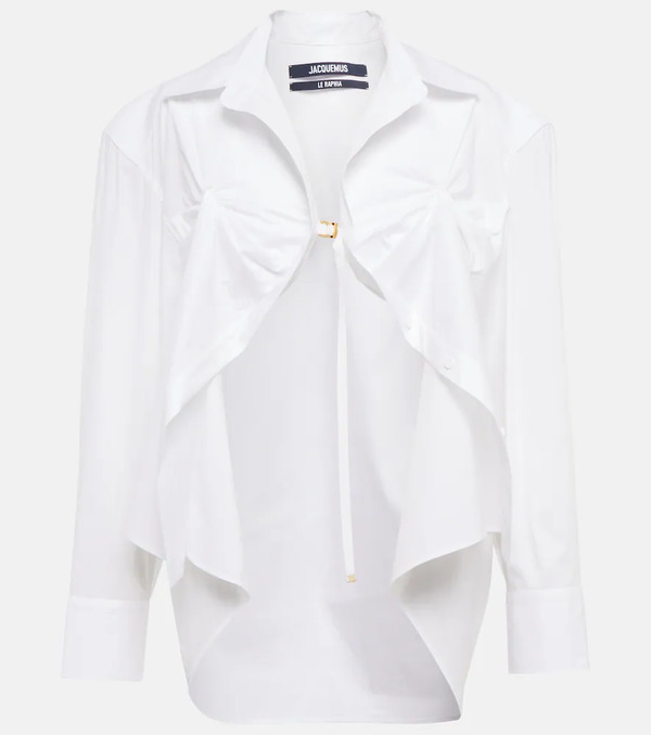  Jacquemus Jacquemus La Chemise Amaro Poplin Shirt 
