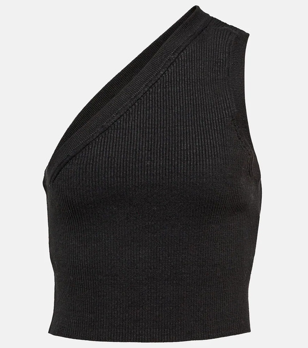  Jacquemus Jacquemus La Maille Ascu Cropped Linen-blend Top 