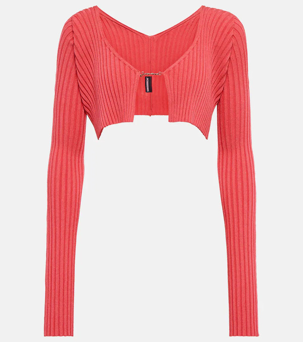  Jacquemus Jacquemus La Maille Pralu Cropped Cardigan 