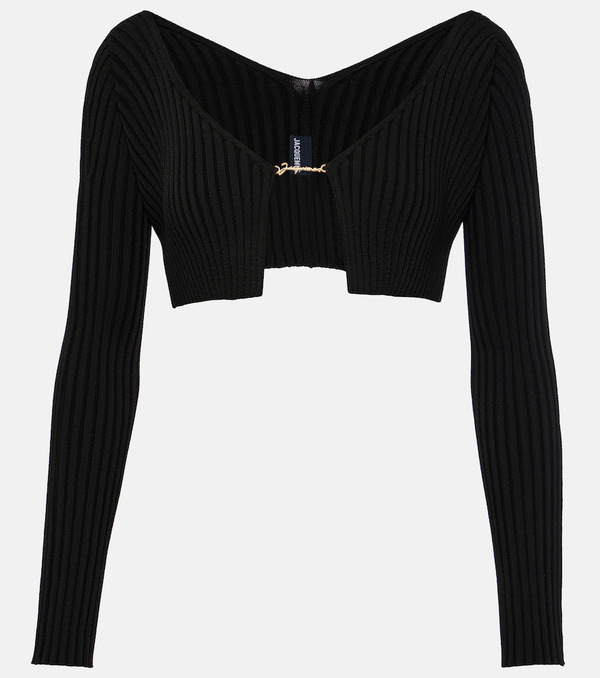  Jacquemus Jacquemus La Maille Pralu Ribbed-knit Cardigan 