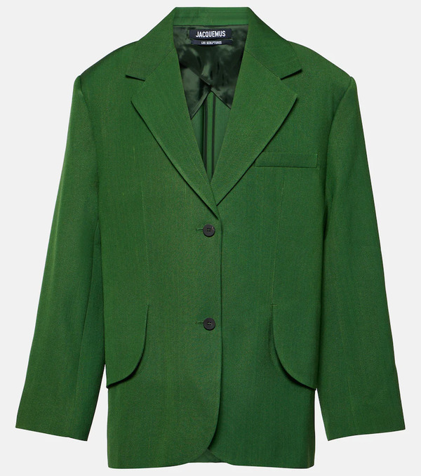  Jacquemus Jacquemus La Veste Titolo Oversized Blazer 