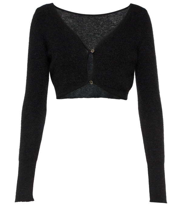  Jacquemus Jacquemus Le Cardigan Alzou Cropped Cardigan 