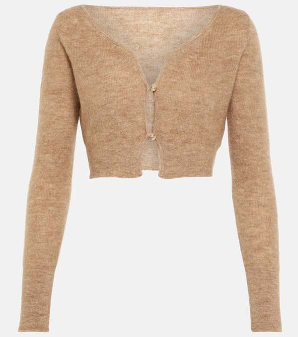  Jacquemus Jacquemus Le Cardigan Alzou Mohair-blend Cardigan 
