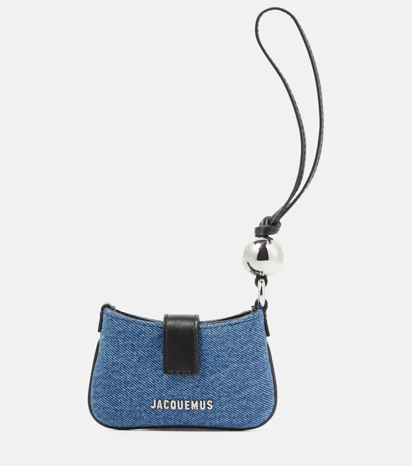  Jacquemus Jacquemus Le Porte Bisou Denim Card Holder 