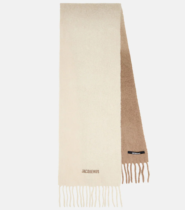  Jacquemus Jacquemus L'echarpe Moisson Alpaca-blend Scarf 