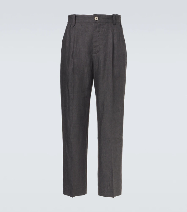  Jacquemus Jacquemus Linen Straight Pants 