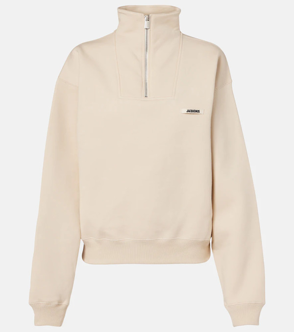  Jacquemus Jacquemus Logo Cotton Jersey Sweatshirt 