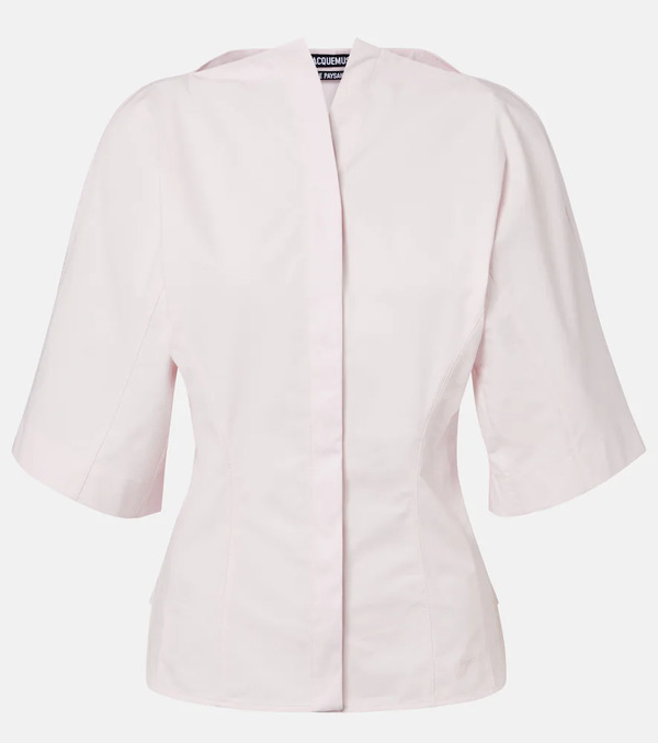  Jacquemus Jacquemus Moisson Cotton Poplin Shirt 