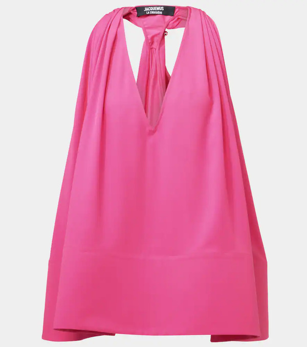  Jacquemus Jacquemus Norma Halterneck Top 