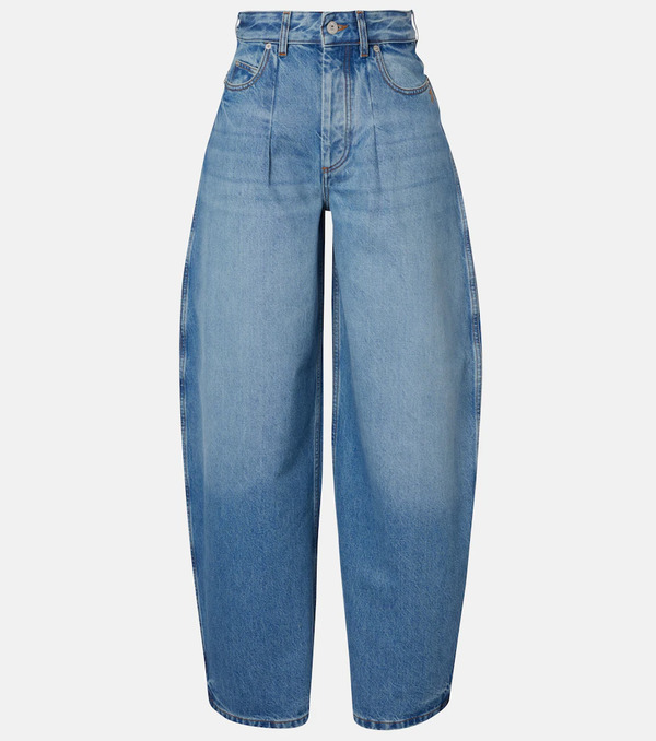  Jacquemus Jacquemus Ovalo De-nimes Barrel-leg Jeans 