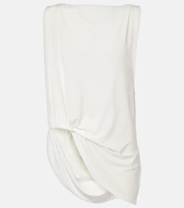  Jacquemus Jacquemus Peplo Draped Jersey Top 