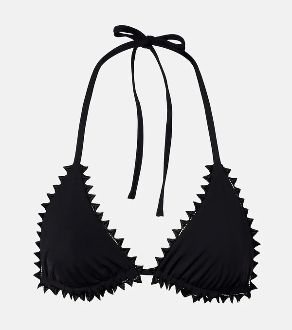  Jacquemus Jacquemus Picot Embroidered Bikini Top 