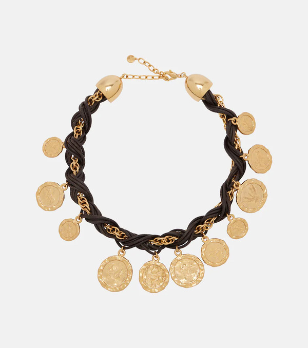  Jacquemus Jacquemus Pieces Leather Charm Necklace 