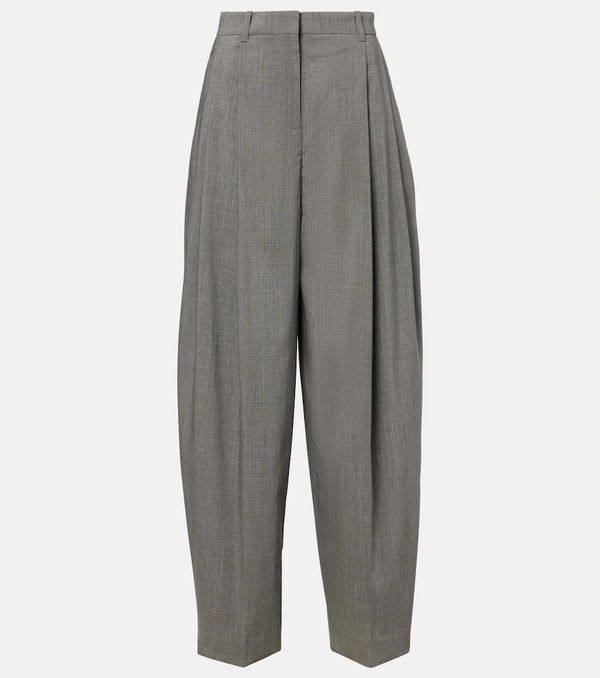  Jacquemus Jacquemus Pleated Wool Wide-leg Pants 