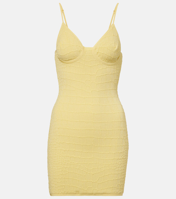  Jacquemus Jacquemus Scala Knitted Minidress 